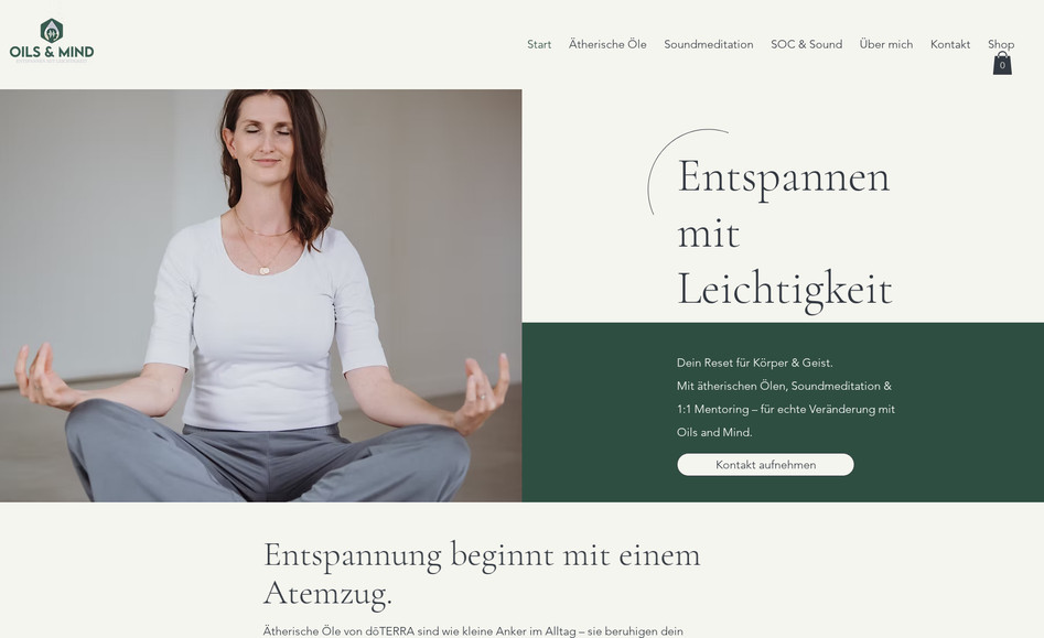 Oils And Mind: - Webdesign
- SEO
- Datenschutz, Impressum
- Schulung