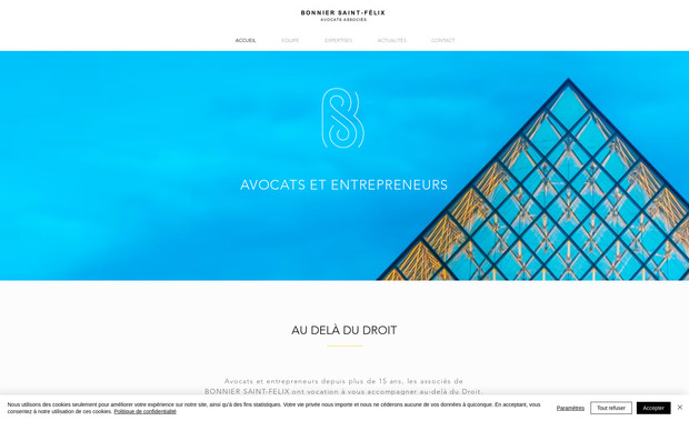 BONNIER SAINT-FELIX: SEO et logo animé