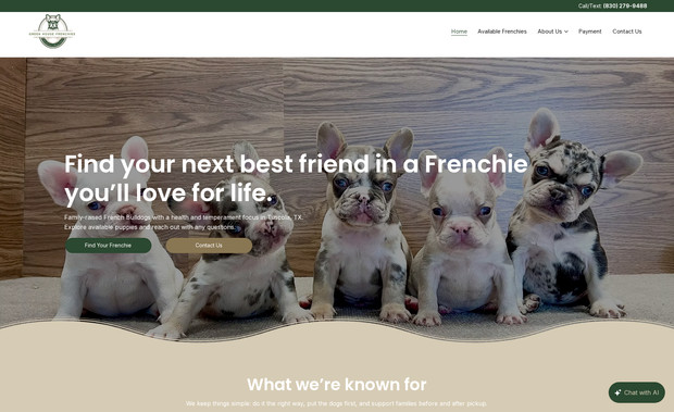 Green House Frenchies: 