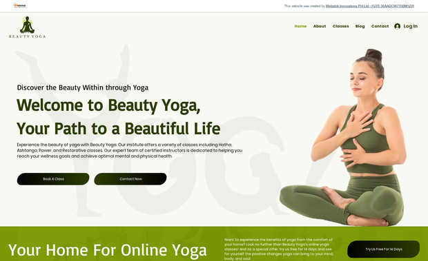 Beauty Yoga: Online Yoga