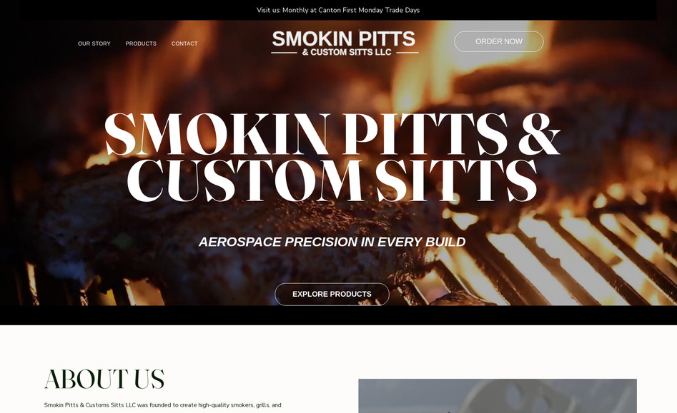 Smokin Pitts: Custom Smokers, Pits and Furniture. 