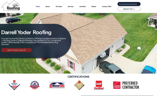 Darrell Yoder Roofing: 