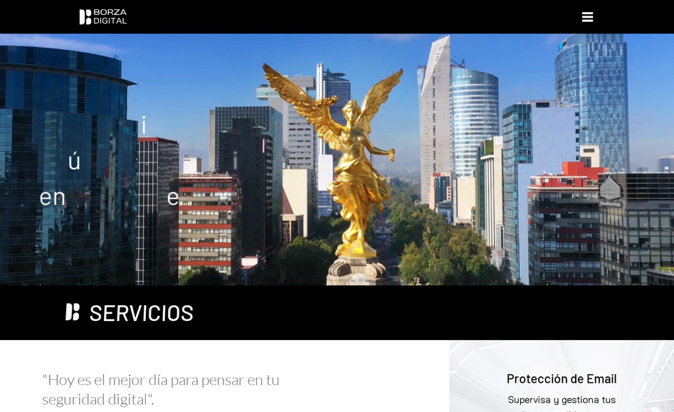 Borza Digital: Empresa gestionadora de Servicios Web y Servicios de Ciberseguridad.