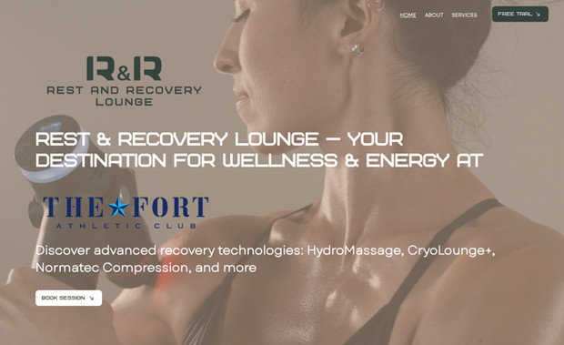 Rest & Recovery Lounge: 
