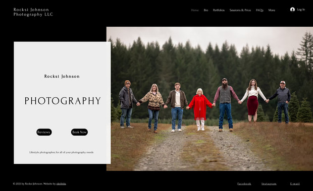 Rocksi Johnson Photography: Photography Portfolio Site - Built in 10 days - cost $800

For Rocksi Johnson Photography, I developed a sleek, professional website that highlights her unique portfolio and creative services. The project included designing a clean and visually appealing layout tailored to showcase her photography work, creating a user-friendly navigation system, and integrating contact forms to streamline client inquiries. I also ensured the site was mobile-responsive and optimized for search engines to enhance visibility. The final result was a website that effectively reflects Rocksi's artistic vision and helps her connect with potential clients.