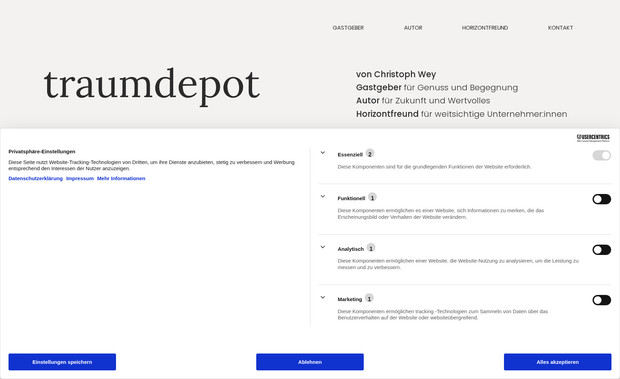 TRAUMDEPOT: 