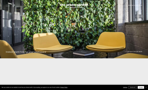 The Urban Garden: Website Design
Copywriting