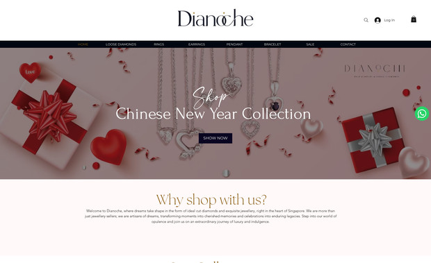 Dianoche Singapore: We fix the responsive glitches add some new sections, font updates, etc., and doing digital marketing.