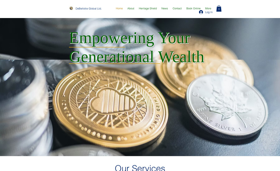 Debellotte Global: I created a login system that only shows digital products to the specific user login. 