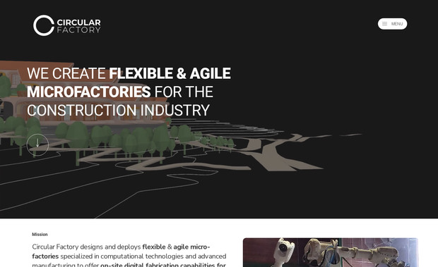 The Circular Factory: Website Design