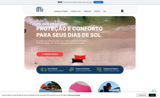 Otto Tendas 2023: Revisei todo o SEO do site;
Criei todos os copywriting;
Conectei o site ao Google Merchant Center;
Implementei estratégias de anúncios em mídias (tráfego pago) em Google ADS e Met ADS
