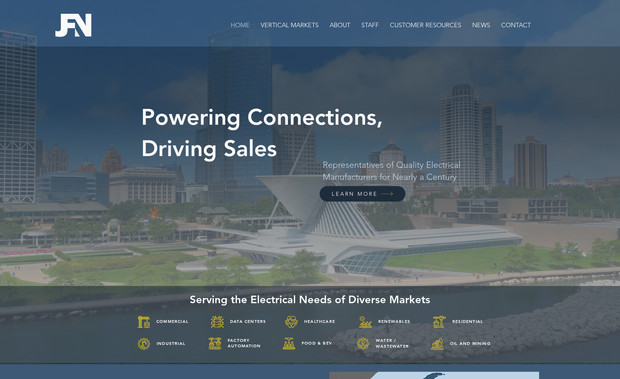 jfnolan: I designed and developed the website for JFNolan, a sales agency representing top electrical manufacturers. The project focused on creating a clean, professional design that reflects the company’s expertise in the electrical industry. I structured the site to clearly showcase their range of products and services, with easy navigation for both clients and potential partners. Key features included a product catalog, client testimonials, and a dedicated contact page for inquiries. The website was built to be mobile-friendly and user-focused, ensuring an optimal experience across all devices. The result is a streamlined, informative website that enhances JFNolan’s online presence.