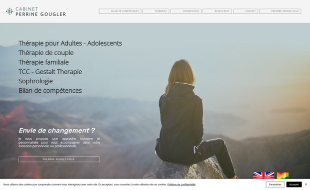Perrine Gougler: Identité visuelle, création du site vitrine, ligne éditoriale et rédaction, iconographie, référencement SEO.
