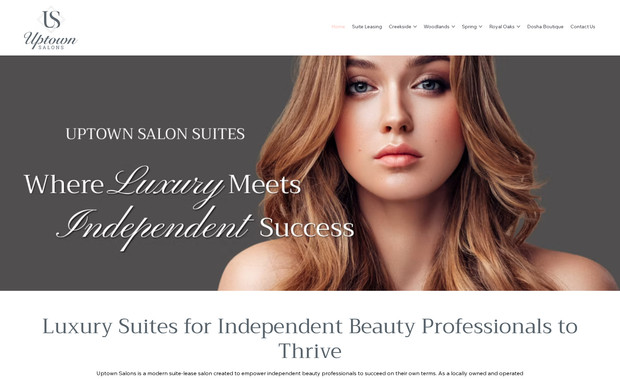 Uptown Salons: Website Redesign
Branding