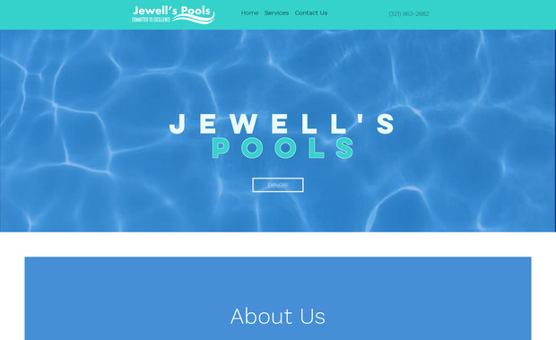 Jewell's Pools: We designed, built, created content, and developed SEO strategies for this client to help them generate more leads.