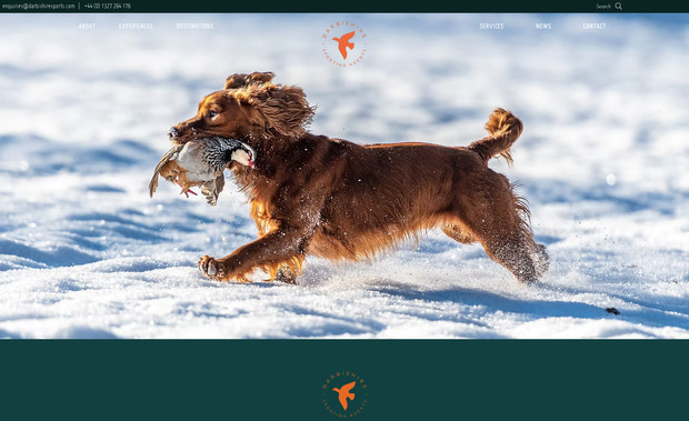 Darbishire Sports: This specialist, high-end website is intentionally  very "image-heavy" and uses a content management system to allow quick editing or adding/removing of venues and other key information without the client needing to use the website editor itself. The use of dynamic pages allows fast replication of page designs without the need to copy and paste sections etc.