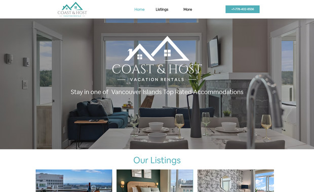 Coast & Host: Complete design and listing