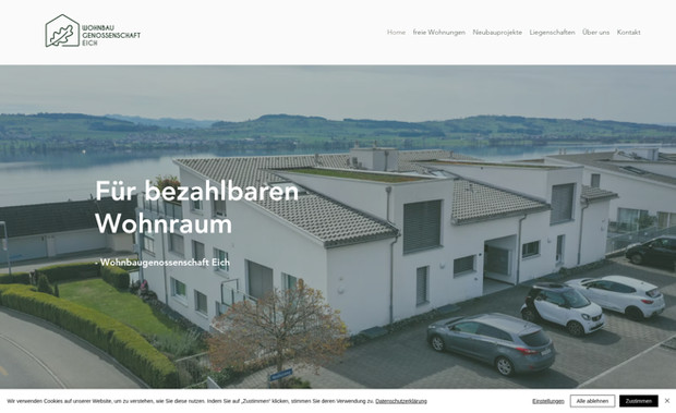 WBG Eich: I designed and implemented a website for a cooperative housing project. Prioritized accessibility, straightforward layout, and community-focused design to effectively communicate the organization's mission and services.