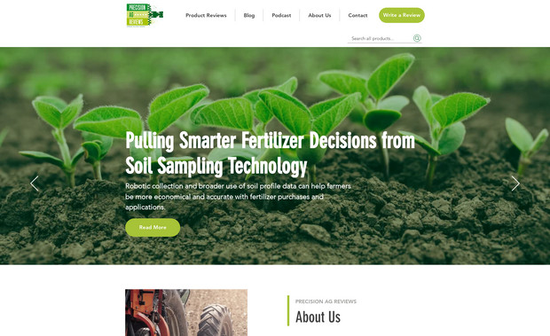 Precision AG Reviews Website: 