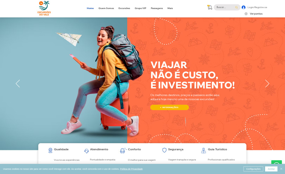 Excursões do Vale: Automatização de envio de contrato para cliente