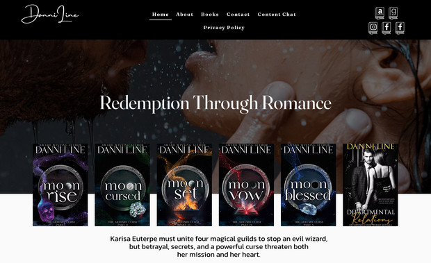 DDLine Author: A romantic site for a romance author