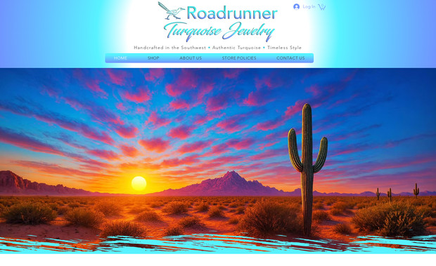 Roadrunner Turquoise Jewelry: Custom Website Design, Listings listed, and Basic SEO for more search engine traffic from Google, Yahoo, and Bing!