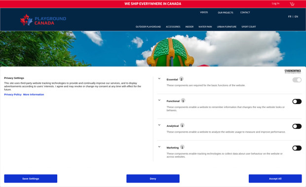 Playground Canada: undefined