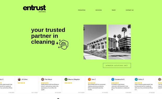 Entrust: I was given a Figma design that needed to be done on Wix. It has Calendly embedded as well. Clean, modern, and professional website with perfect color combination.