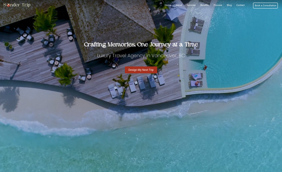 Sonder Trip: Website Design | SEO