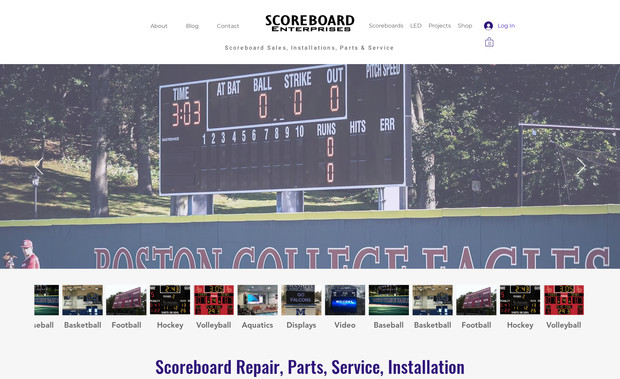 Scoreboard Ent: Created a new website to bring the business up to current standards and accommodate sales of products and services. Managed the migration of company's email and domain hosting. 