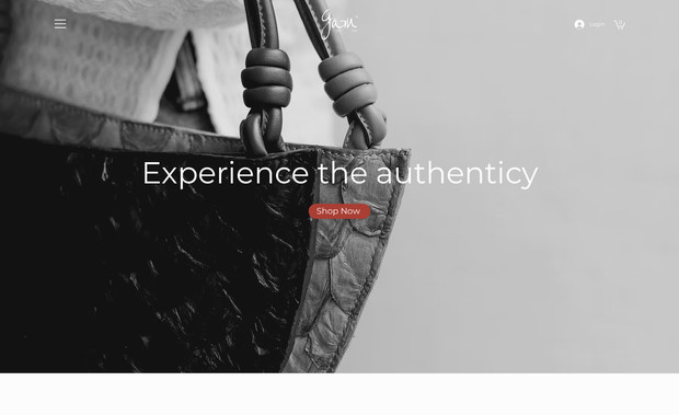 Garnstudio: Ecommerce de Acessórios de Luxo