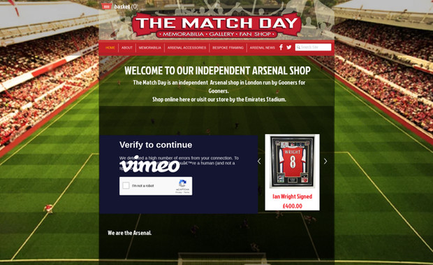 thematchday: Online store for Arsenal fans!