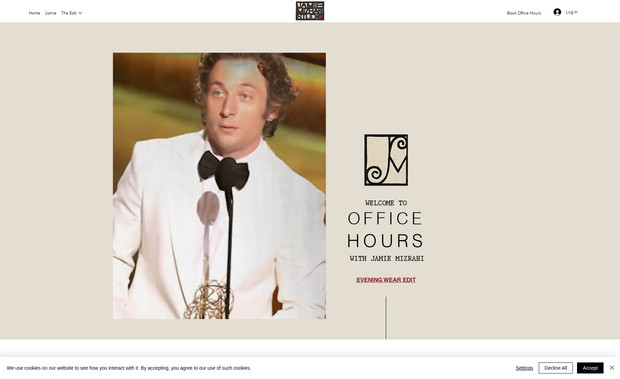 Jamie Mizrahi : Jamie, a Hollywood A-List stylist is best known for her work with Adelle, Jennifer Lawrence, Jeremy Allen White, Nicole Richie,  and beyond.