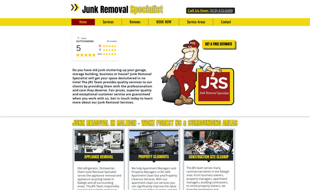 Junk Removal Raleigh: I really loved to work in different niches. It's been such a great pleasure to serve the JUNK Removal industry in terms of SEO and Marketing. I tried to optimize the SEO with my skill. I hope they will keep growing further! Best wishes!