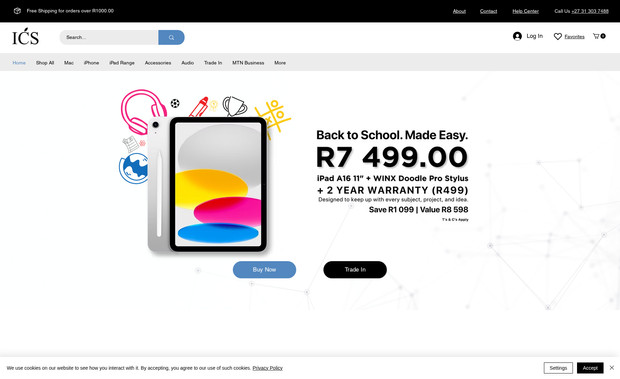 Icomputing Solutions: iComputing Solutions previously known as MacIntel Solutions,cooperated with Apple’s policies by re- branding itself to ICS and has been in existence Since January 2006, servicing basic to semi-advanced Apple-based companies within the vicinity. We acquired positive word of mouth and reputation for True Service Excellence amongst our clientele base. ICS began with only two employees over a decade ago (2006) but grew to an expanse of 15 full time staff members. Now,15 Years down the line, our original approach and attributes has established and catapulted ICS with the expansion of 2 Retail Outlets in KZN .