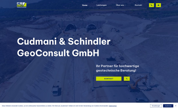  CS GeoConsult: CSGeo operates in the geotechnical and engineering sector, requiring a professional and trustworthy digital presence.

✅ Responsive Web Design – A modern, user-friendly website
✅ Branding & Identity – Logo, color palette, and typography
✅ Print Materials – Business cards, letterheads, and other corporate print products
✅ Social Media – LinkedIn presence with a consistent brand look

This ensures a cohesive and credible brand identity across all platforms.