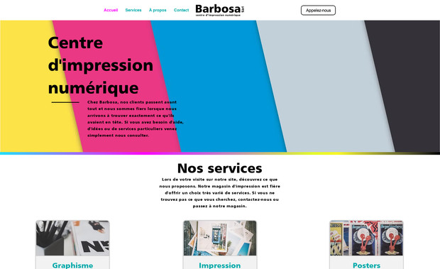 Barbosa: Création de site internet
