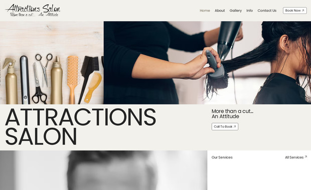 Attractions Salon: 