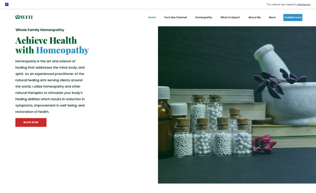 FH&H: I have done design and development of the site.