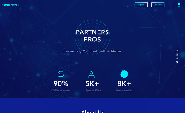 PartnersPros: Partners Pros is a dynamic business consultancy that helps organizations scale by providing expert solutions in strategy, management, and operations. The goal of the website redesign was to establish a professional online presence that reflects their extensive industry expertise while making it easy for clients to explore their services.

