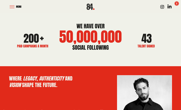 84 World: Full Website Design & Build