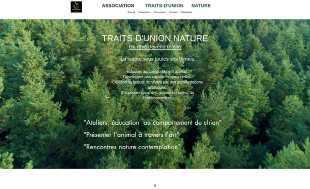 Traits d'Union Nature: Association dédiée à la promotion et la préservation de la nature et de l'environnement.
