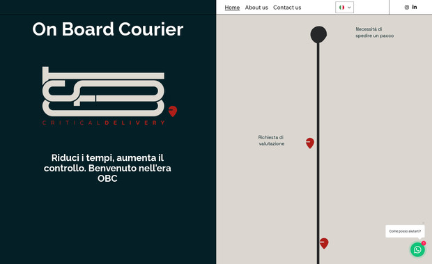 GST-OBC: Creazione di un sito web professionale per un agenzia di trasporti nazionale