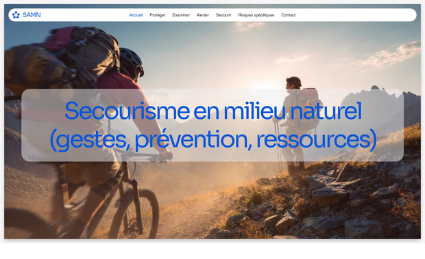 Plateforme de Ressources Dynamique & Interactive pour SAMN: Le projet SAMN.fr est une plateforme de référence dédiée aux gestes de premiers secours en montagne et milieu isolé. L'enjeu technique était de transformer une base de connaissances dense en un outil de terrain ultra-performant, accessible et structuré.

Pour ce projet, j'ai déployé une solution avancée mettant l'accent sur l'interactivité et la performance :

Architecture de Données & Collections (CMS) : Le site repose sur une structure complexe de Collections Wix. Chaque fiche "geste", risque spécifique ou mise à jour est gérée dynamiquement, permettant une maintenance simplifiée et une présentation harmonisée de centaines de points de données (étapes, erreurs fréquentes, critères d'alerte).

Développement Velo & JavaScript sur mesure : Pour offrir une expérience utilisateur fluide et des fonctionnalités de filtrage/recherche avancées, j'ai utilisé Velo by Wix. Le code JavaScript personnalisé permet une navigation intuitive dans les protocoles d'urgence (P.E.A.S.), garantissant que l'information critique est accessible en quelques clics, même sur mobile en situation de stress.

Design de Haute Qualité & UI/UX : Le design a été conçu pour la lisibilité extrême. L'interface est épurée, utilisant des codes visuels forts pour hiérarchiser l'information. L'ergonomie a été optimisée pour un usage "terrain", avec une attention particulière portée à l'accessibilité mobile.

Optimisation SEO & Performance : Une stratégie de SEO technique rigoureuse a été appliquée pour positionner le site sur des requêtes de niche liées au secourisme. Grâce à une structure de balisage propre et une optimisation des temps de chargement, le site offre une excellente visibilité organique et une réactivité instantanée.

Le résultat est un outil numérique robuste, alliant la puissance du développement sur mesure à une interface utilisateur élégante et fonctionnelle.

Points clés mis en avant :

Wix Studio & Velo (JavaScript)

Gestion de bases de données dynamiques (Collections)

Interface orientée "Usage Critique" (UX Mobile)

SEO technique et sémantique renforcé