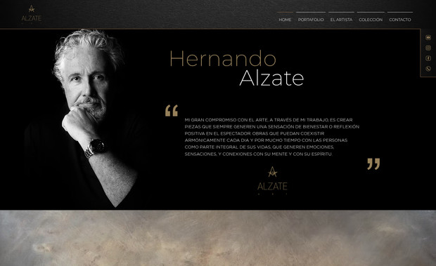 AlzateArt: Página para mostrar obras de arte con uso de Bases de datos y Páginas Dinámicas.