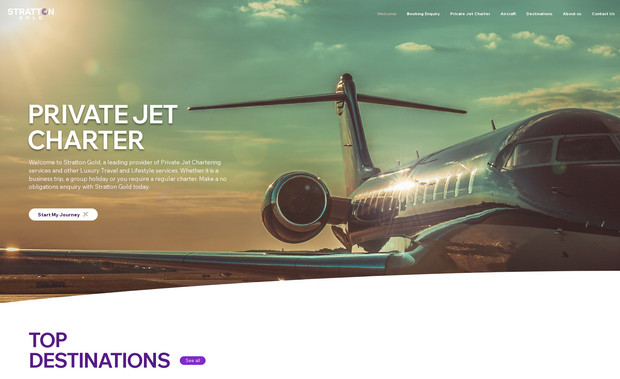 Stratton Gold: UI/UX | On Page SEO | Branding | Content Creation