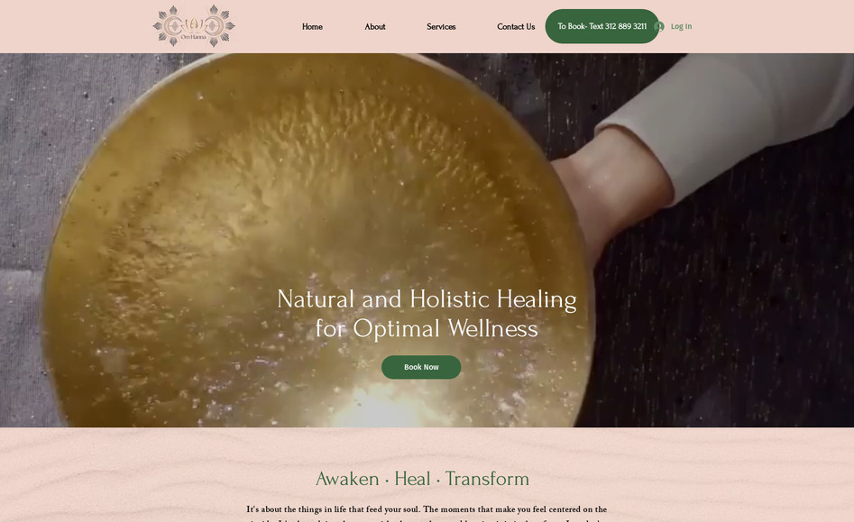 Light and sound therapy Coach: Johanna offers sound and light healing services along with secondary services, focusing on holistic wellness and personal growth. The main goal of her website was to provide comprehensive information about her services and allow clients to easily book and make payments online.

Approach:

Informative Content: The website featured detailed descriptions of Johanna's services, her expertise, and the benefits clients could expect from sound and light healing. This information helped educate potential clients and build credibility for Johanna's business.

User-Friendly Design: The website was designed with intuitive navigation and a clean layout, making it easy for clients to find relevant information and explore Johanna's services.

Integrated Booking System: A seamless online booking and payment system was incorporated into the website, allowing clients to quickly and easily schedule appointments and make payments without any hassle.

SEO Optimization: The website's content and structure were optimized for search engines, ensuring that potential clients could easily discover Johanna's services. 
