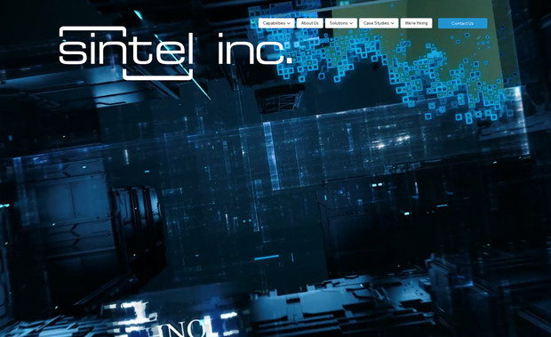 Sintel: Modern Site for Manufacturing Company (B2B)