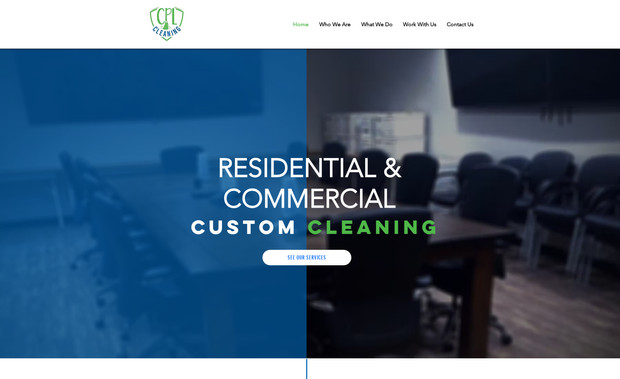 CPL Cleaning LLC : Sharp and simple for this local residential and commercial cleaning company.