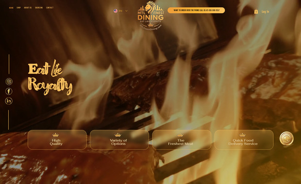 Mtlfinest: Optimized for Google search results, this project was developed for meat and seafood delivery. The visual identity was created from scratch by the BC Marketing team, including all shipping, payment method, and SEO configurations.

_________________________________________________________________________

Projeto otimizado para ser encontrado nas pesquisas do Google, desenvolvido para delivery de carne e frutos do mar. com identidade visual criada do zero pela equipe BC marketing, incluindo todas as configurações de frete, método de pagamento e SEO.
